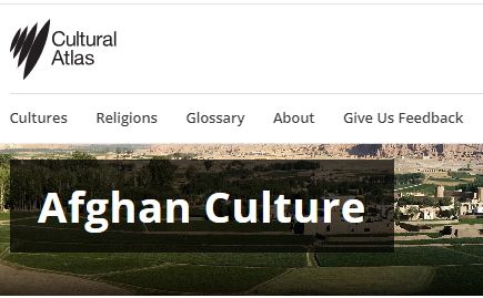 Cultural Alatlas on Afghan Culture